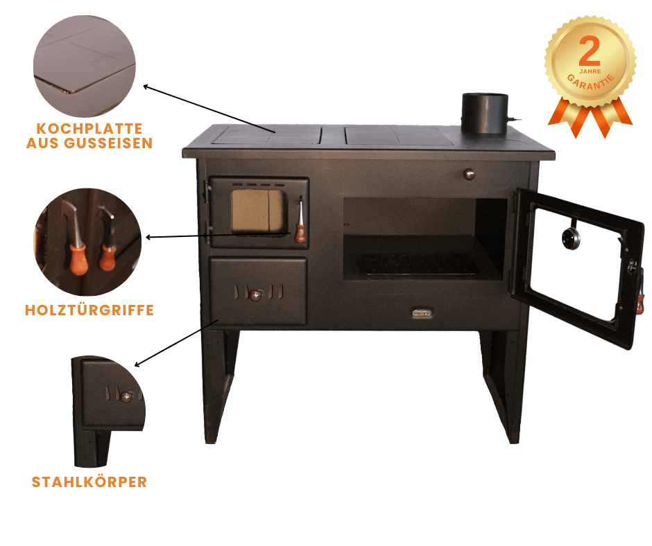 küchenofen-prity-mit-backofen-und-kochplatte- modell-2P41-3